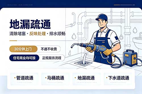 烟台地漏疏通